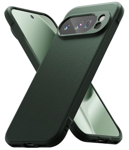 Ringke Onyx Compatible con Funda Google Pixel 10 Pro XL, Se Siente Bien en la Mano, Resistente al Aceite y la Suciedad, Cortes Individuales para la Cámara - Dark Green