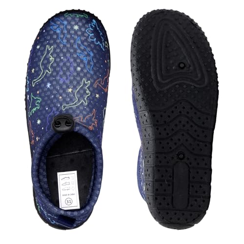 WateLves Toddler Water Shoes Kids Boys and Girls Quick Dry Lightweight Non-Slip Aqua Swim Socks with Flexible Thick Sole for Beach, Pool, Surfing3