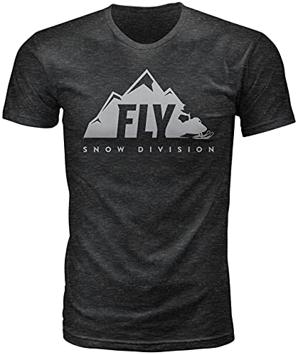 FLY Racing Adult Focus Tee (Black, Large)
