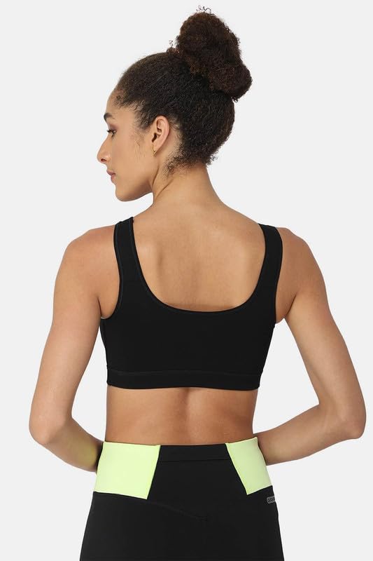 Image of Intimacy Active Sports Bra for Women Medium Coverage, Non-Wired, Non-Padded, Seamless, Stretchable Comfortable Support Activewear for Women