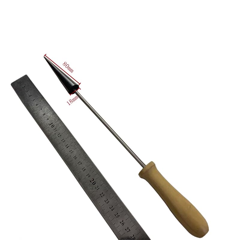 OTOOLWORLD Graphite Glassblowing Casting Plate Casting Graphite Block Lamp Working Reamer Expansion Cone Taper Milling Surface - Image 4