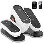Under Desk Elliptical Machine, Electric Elliptical While Sitting for Seniors with 10 Adjustable,Pedal Exerciser,Exercise Equipment for Home (White)