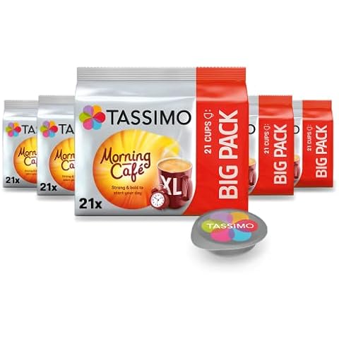Tassimo Kapseln Morning Café, 105 Kaffeekapseln Cover