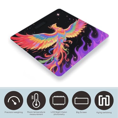 Báscula digital Radiant Phoenix para baño 400 lb miniatura 3