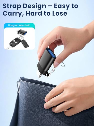 Cable de carga para auriculares con adaptador Tipo C y carcasa ABS 6