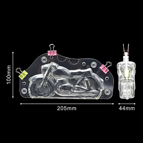 TUKE 3D Motorcycle Chocolate Candy Mould Fondant Chocolate Jelly Cake Mold for DIY Home Baking Tool by TUKE - Image 5