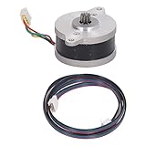 モーター NEMA14 36mm ラウンドパンケーキモーター、エクストルーダーステッピングモーター Nema14 2 相 36mm パンケーキモーター、Orbitor 用 78cm 延長ケーブル付き DC0‑24V