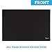 Garnetics Outdoor TV Cover 75 Inch | Waterproof and Weatherproof TV Covers | Outdoor TV Enclosure | Smart Shield TV Screen Protector for Outside TV | Cover for Moving | TV Display Protectors – Black