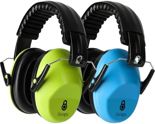 2 Paquets Casque Anti Bruit Enfant, Protections Auditives Pour En...