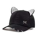 Photo Gallery niuash cappellini da baseball cappello donna estate autunno nero bianco rosa orecchie di gatto gatto berretto da baseball con anelli e pizzo ragazza carina cappello-a Photo Gallery niuash cappellini da baseball cappello donna estate autunno nero bianco rosa orecchie di gatto gatto berretto da baseball con anelli e pizzo ragazza carina cappello-a