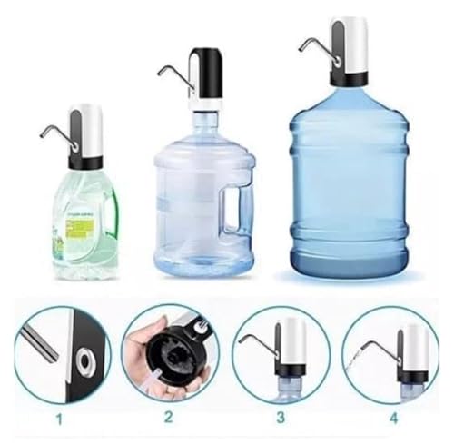 Bebedouro Bomba Elétrica P Garrafão Galão Água Recarregável