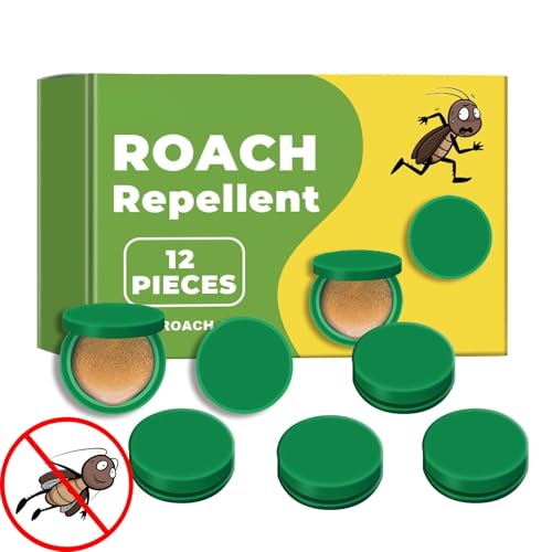 HOGOOD Cockroach Trap Killer Roach Killer Indoor Home killer Bait Traps Motel Pet Friendly for Roach Ants Spiders Bugs Beetles (12