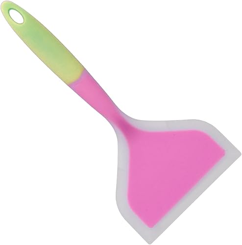 Espátula de boca ancha para freír en la cocina del hogar, silicona transparente, no tóxica, no pegajosa, perfecta para tamagoyaki, panqueques, Espátula de boca ancha para freír en la cocina del hogar, silicona transparente, no tóxica, no pegajosa, perfecta para tamagoyaki, panqueques,