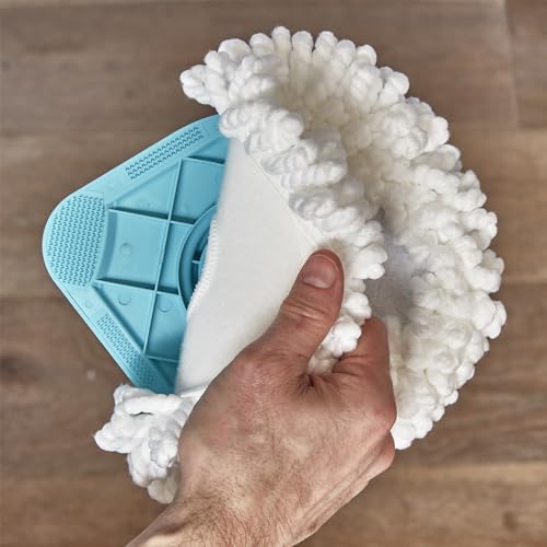 Miniatura 4 de Recambio De Cabezal De Mopa Giratoria Spontex Full Action Corner System Llega A Todos Los Rincones Fácil Sistema De Escurrido Y Aclarado Con Giro De 360 Limpia Suelos Laminados,De Madera Y Baldosas