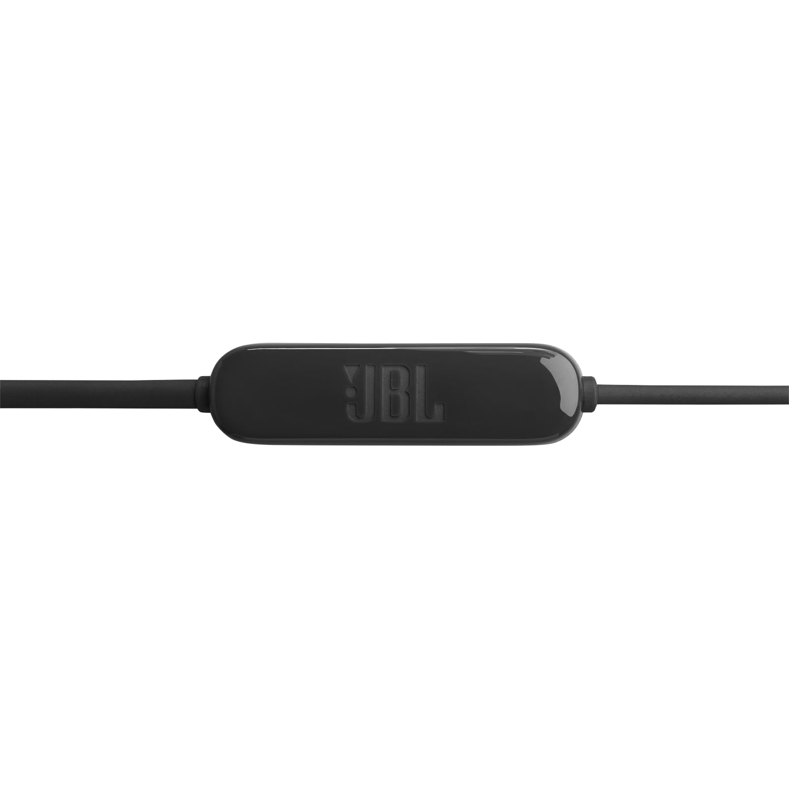 JBL Tune 235BT - Auricolari wireless Bluetooth in-ear con microfono a 3 pulsanti, telecomando e cavo piatto, colore: Nero