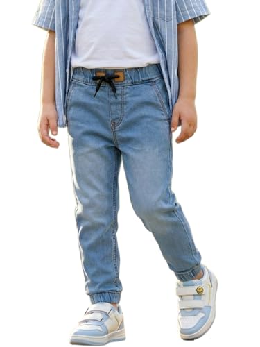 Image of Urbano Juniors Boy's Slim Fit Mid Rise Stretchable Jogger Jeans