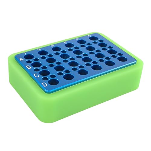 Bloc de refroidissement en aluminium durable pour la protection de vos tubes PCR