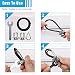 Windspeed 17Pcs Cable Attachments For Gym, Solid Rope Attachment for 5mm Fitness Pulley Cable Machine Gym Equipment For Home Gym Cable Replacement Parts Rope Attachment(17)