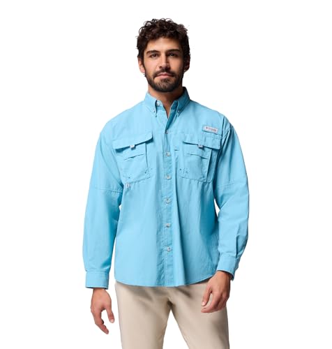 Image of Columbia Men's PFG Bahama II Long Sleeve Fishing Shirt