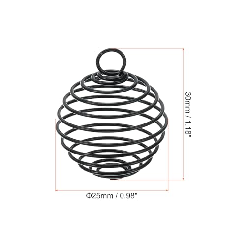 Pendentif cage à perles acier inoxydable extensible et robuste DIY - 2