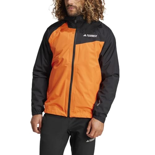 adidas Herren Multi 2L RAIN J Sport-Oberbekleidung, semi Impact orange, M