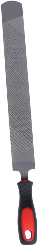 Horseshoe File Hoof Repair Tool Steel Shoeing Supplies with Non-Slip Handle for Precise Horse Hoof Trimming and Farrier Care