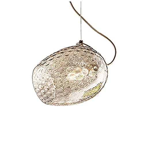 Lustre de salle à manger YRYRYW E14 suspension verre clair bar