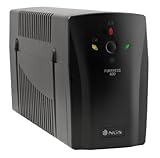 NGS Fortress 600 - Sistema de alimentación ininterrumpida (230 V, 300 W, 5 Minutos), Negro