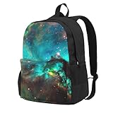 GUOLGP Universe Galaxy Space Print - Mochila unisex de gran capacidad para viajes, escuela, trabajo, viajes, universidad, uso diario