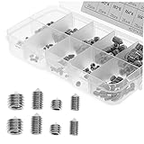 Vis hexagonales internes : lisses, sans bavure, robustes, légères, faciles à utiliser, utilisation à long terme, vis allen pointues en acier inoxydable.