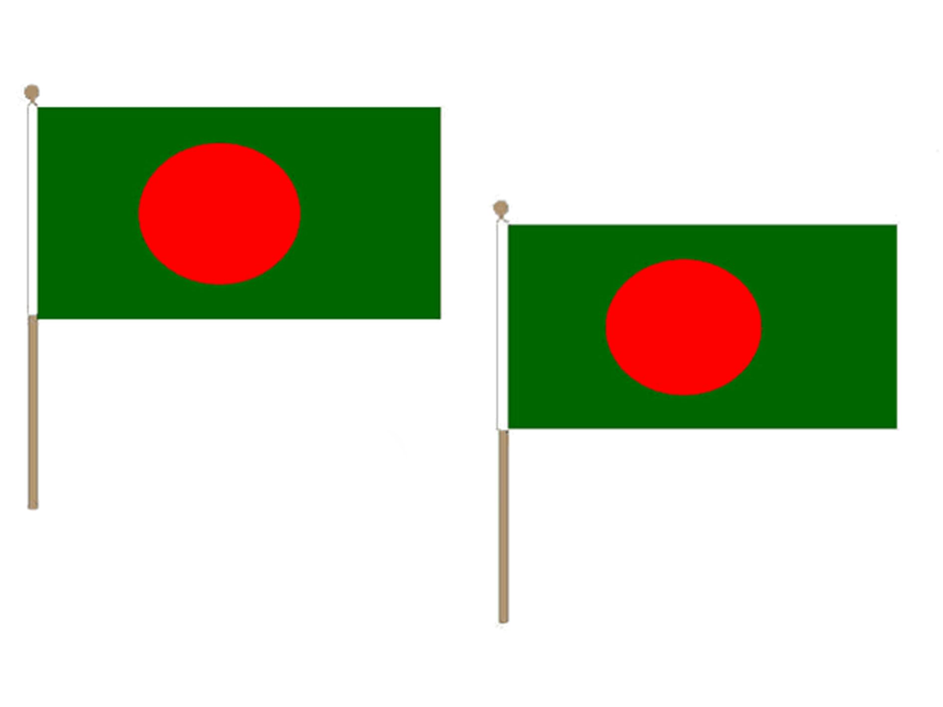 Drapeau Bangladesh 45x30cm pour célébrations et défilés