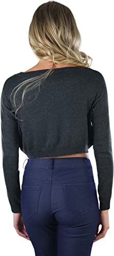 Image of ToBeInStyle Women's Long Sleeve Cropped Sweater