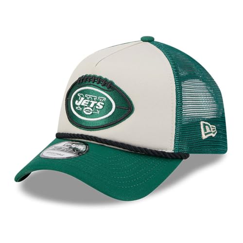 Casquette New Era NFL 2024 Sideline Historic 9FORTY A-Frame Trucker homme couleur Stone