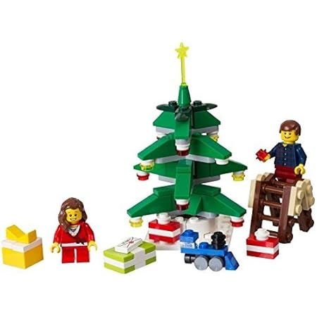Amazon ブロック レゴショップ クリックブリック限定 レゴ クリスマスツリーの飾りつけ Lego Decorating The Tree Set ヘッダー付パッケージ仕様 ブロック おもちゃ