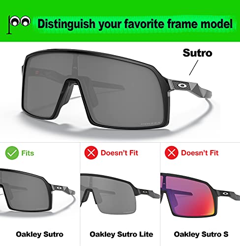 Prizo ORL Polarized Lenses Replacement for Oakley Sutro Sunglasses OO9406 (Ice Blue Iridium) by Prizo ORL - Used condition - Image 3