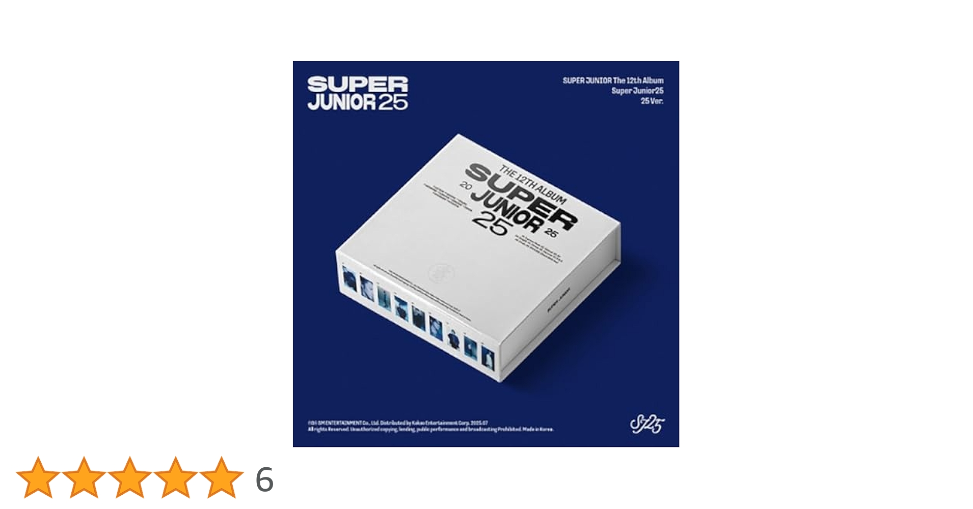 SUPER JUNIOR  サイン入りアルバム+開催記念版CDセット SUPER JUNIOR 12th Full Album「Super Junior 25」【PHOTOBOOK