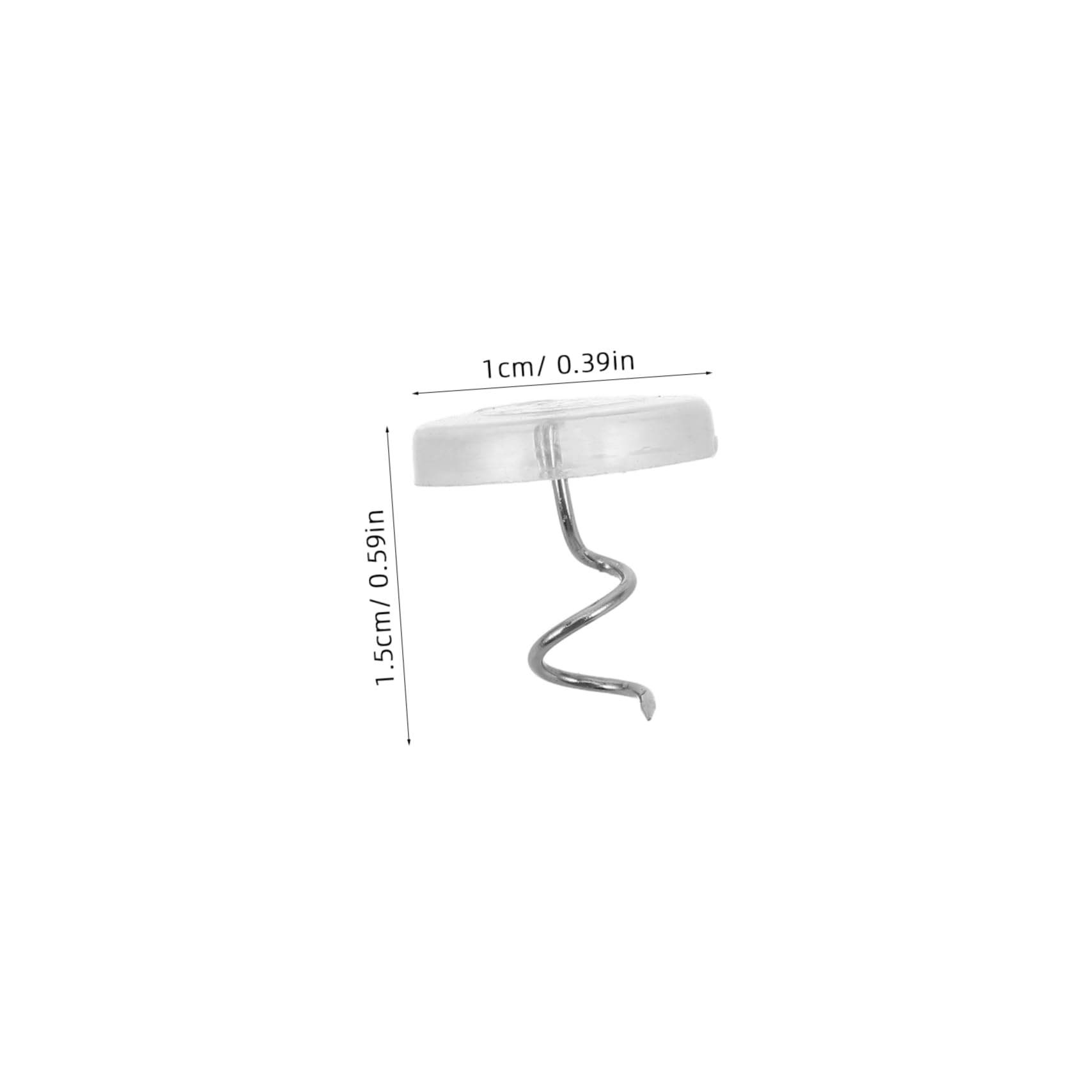 Mikinona Strong Grip Bed Sheet Fasteners 100pcs Upholstery Pins for Sofa Covers Home Furniture Slipcover Nails