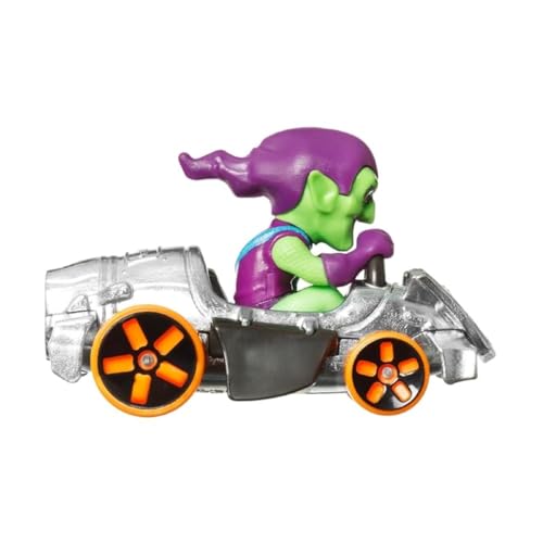 Vehículo Hot Wheels RacerVerse con Green Goblin 1:64 miniatura 4