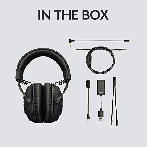 Logitech G PRO Gaming Headset for Oculus Quest 2 - Oculus Ready - Custom-Length Cable - PRO-G Precision Gaming Audio Driver - Steel and Aluminum Build - Low-Latency 3.5 mm Aux Connection by Logitech G - Used condition - Image 8