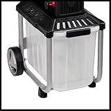 Einhell Silent Electric Shredder GC-RS 60 CB (2.800 W, Cutter Drum, Large Funnel Opening, Changeover Switch, Transparent Collection Box, Integrated Safety Switch) - 6