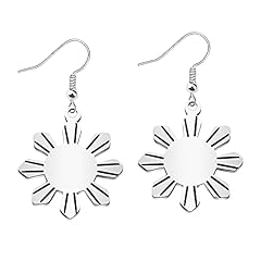 Sun S earrings
