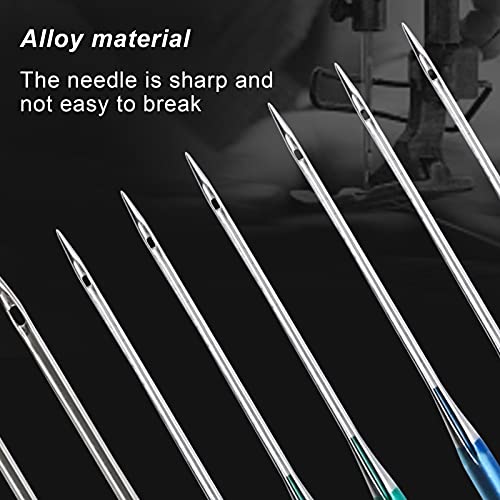 Lantuqib Point Machine Needle, 65/9, 75/11, 90/14, 100/16, 110/18, Separate Plastic Boxes, Standard Size - Image 3