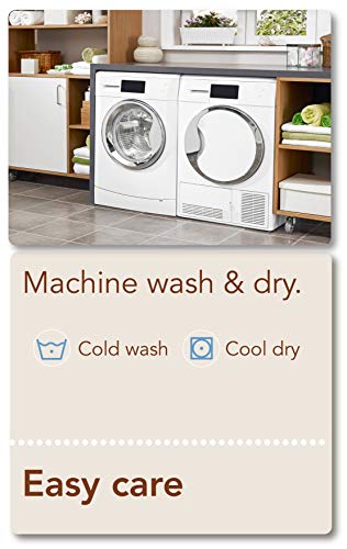 Floppy Ears Design Easy Care Linen-Look Sectional Sofa Protector (Light Tan, Xxlarge 105" X 250") #TOP6