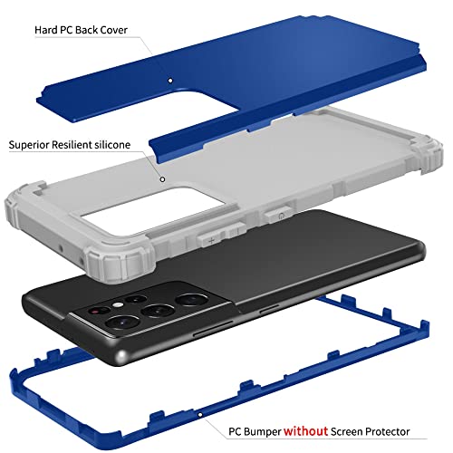 Coque robuste Samsung S20 Ultra bleu protection antichoc arriere rigide