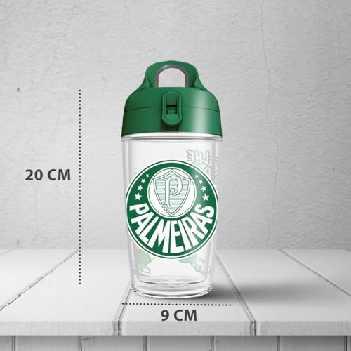 Garrafa Palmeiras 360ml Verde DA-LHE PORCO