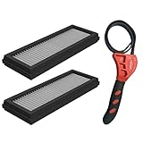 Caterpillar 231-8132 Cab Air Filter w/IHD Strap Wrench Bundle (2)