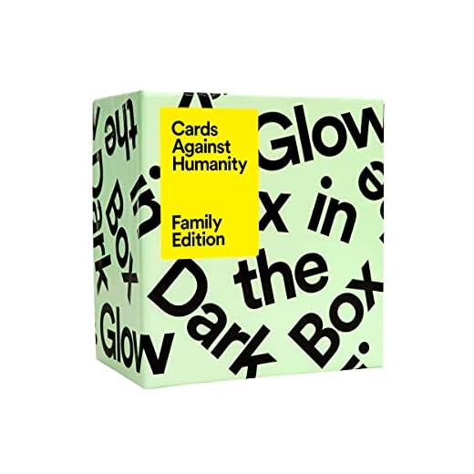 Cards Against Humanity Family Edition: Glow in The Dark Box • 300-Card Expansion