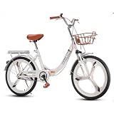 Bicicletta Pieghevole,Bicicletta Per Ragazzi Da 20 Pollici,Biciclette Per Bambini A Velocità Singola,Doppi Freni Anteriori E Posteriori,Adatto A Bambini Di Altezza 135-155 Cm A