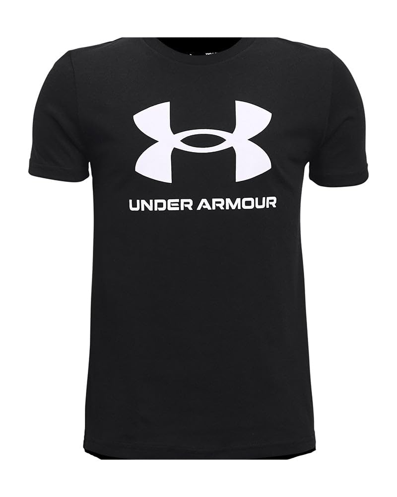 Under Armour Boys Sportstyle Logo Short-Sleeve T-Shirt