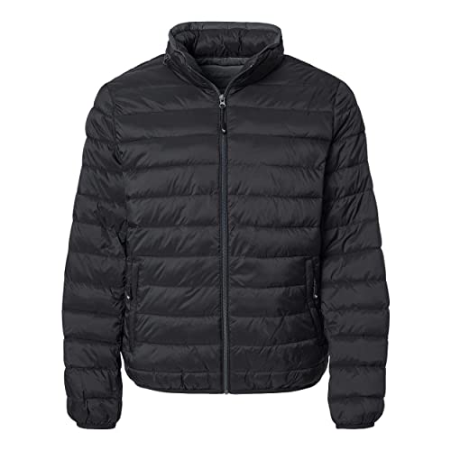 Weatherproof Mens PillowPac Puffer Jacket, XL, Black - Main Image